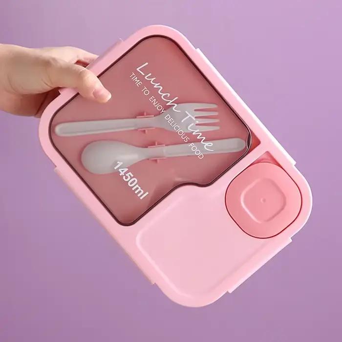 Boîte à bento à compartiments pour étudiants pour apporter du riz