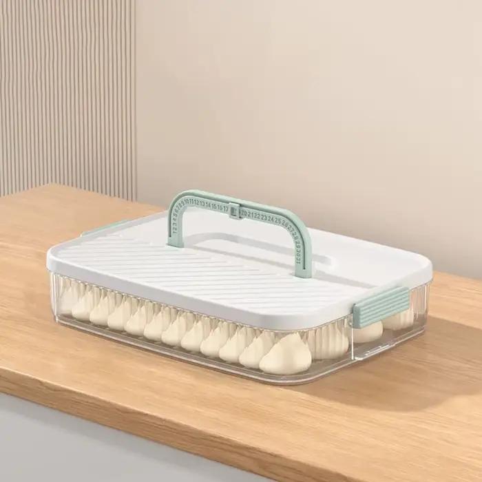 Boîte de rangement en plastique pour boulettes congelées