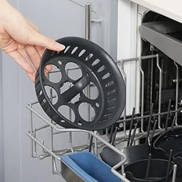 Outil 2-en-1 pour cuire les œufs à la vapeur et à l'eau bouillante, de qualité alimentaire, compatible Thermomix TM5 TM6, résistant à la chaleur, pour aliments complémentaires, brunch