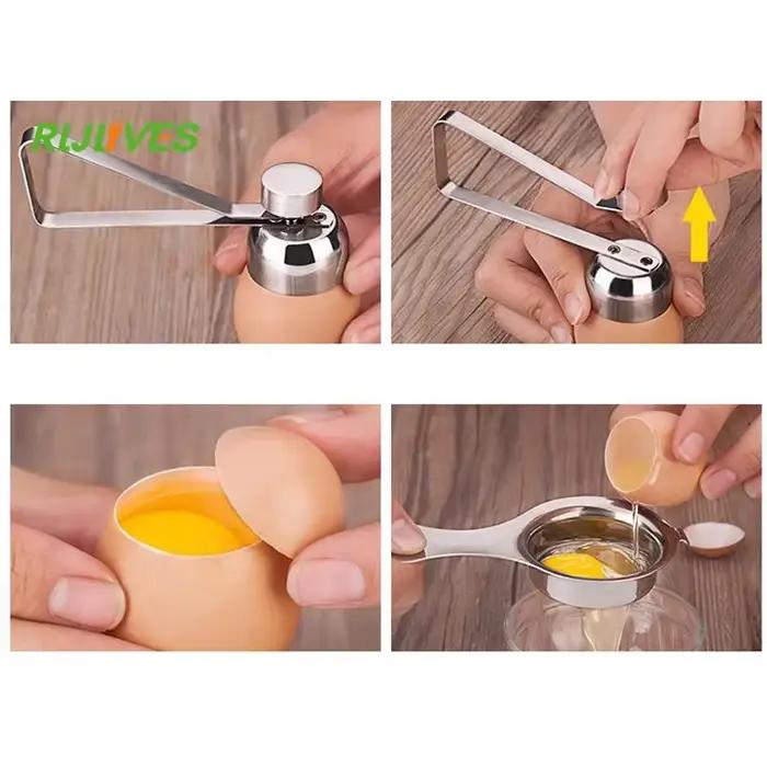 Coupe-œufs en acier inoxydable