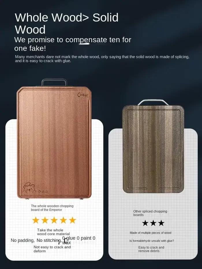 Planche à découper en ébène pour cuisine élégante et durable occasions quotidiennes et festives