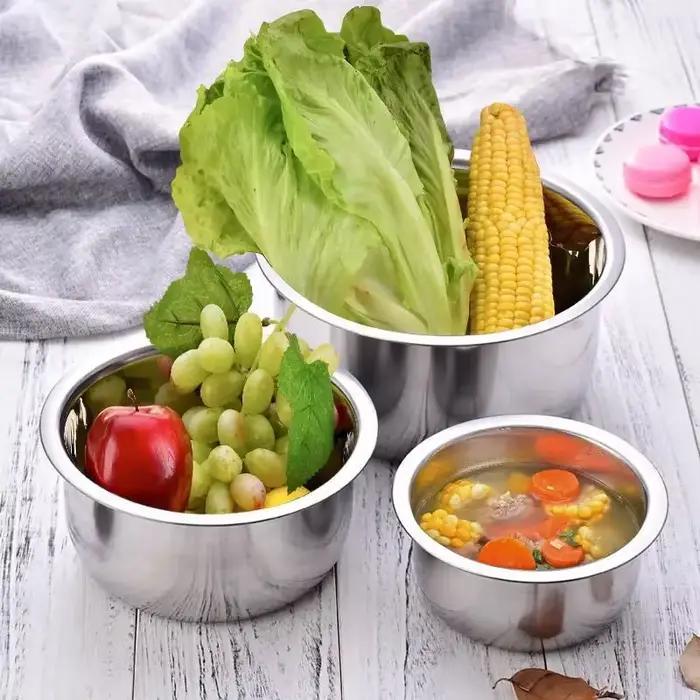 Marmite à soupe en acier inoxydable avec couvercle