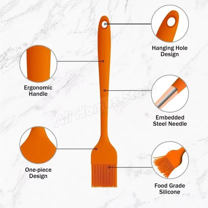 Pinceau de cuisine en silicone pour badigeonner