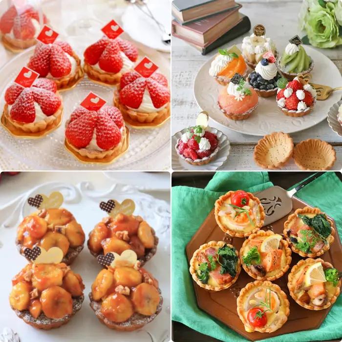 Moule à pâtisserie en acier au carbone motif dentelle florale, mini-cupcakes, tartes aux fruits et aux œufs, moule DIY, outils de cuisson antiadhésifs pour la cuisine