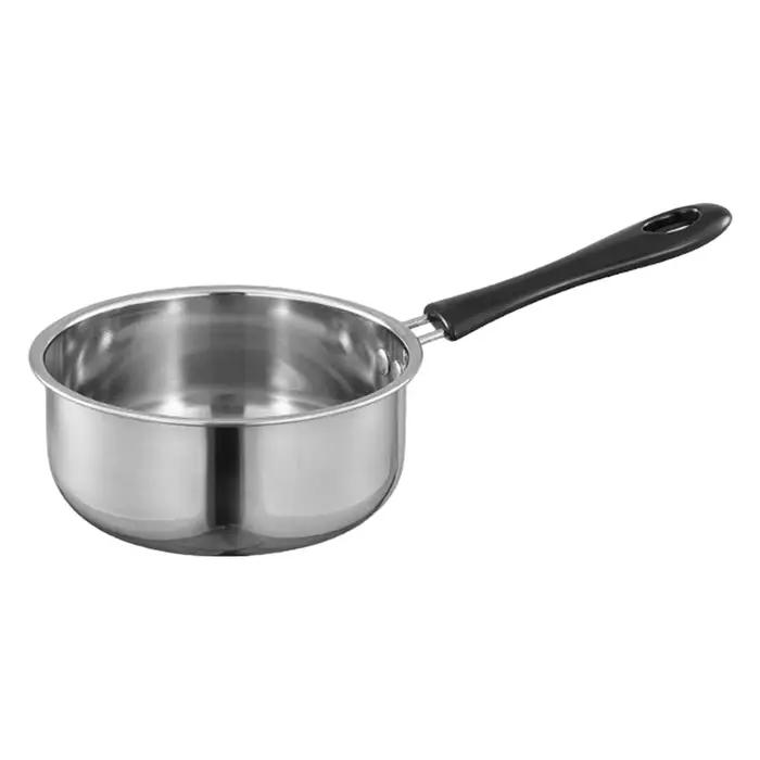 Petite casserole avec longue poignée pour induction et four