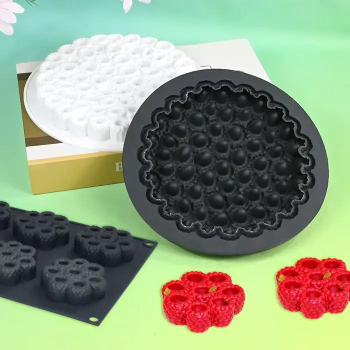 Moule 3D en Silicone pour tarte aux framboises