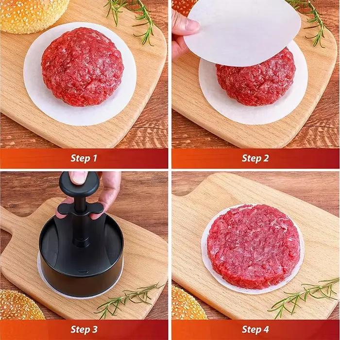 Presse à hamburgers, moule à burgers farcis pour les galettes de bœuf et de légumes