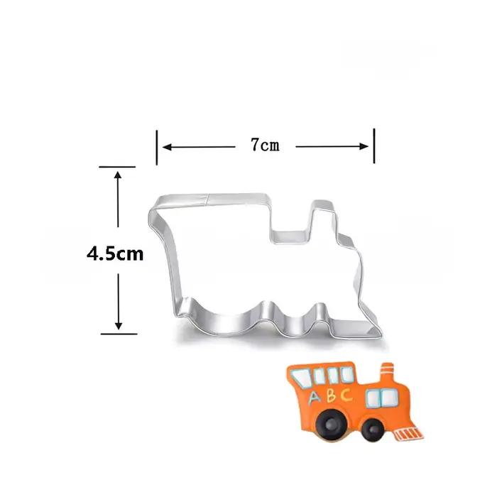 1 pièces pâtisserie trafic Bus Train moto bateau de croisière emporte-pièces Fondant gâteau décor outils emporte pièce biscuit moule bricolage
