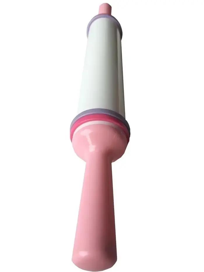 Rouleau à gâteau en plastique antiadhésif réglable