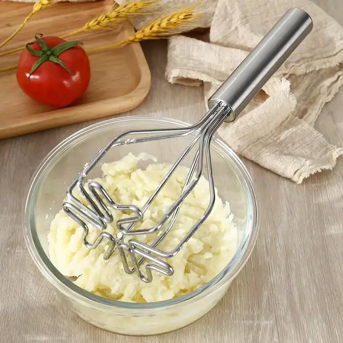 Broyeur manuel en acier inoxydable pour pommes de terre