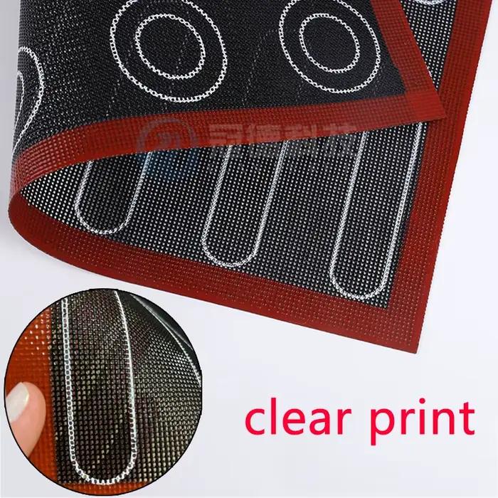 Tapis de cuisson en Silicone antiadhésif, feuille de four, doublure de boulangerie, ustensiles de cuisine, accessoires, outils, pâtisserie, Macaron, pour biscuits