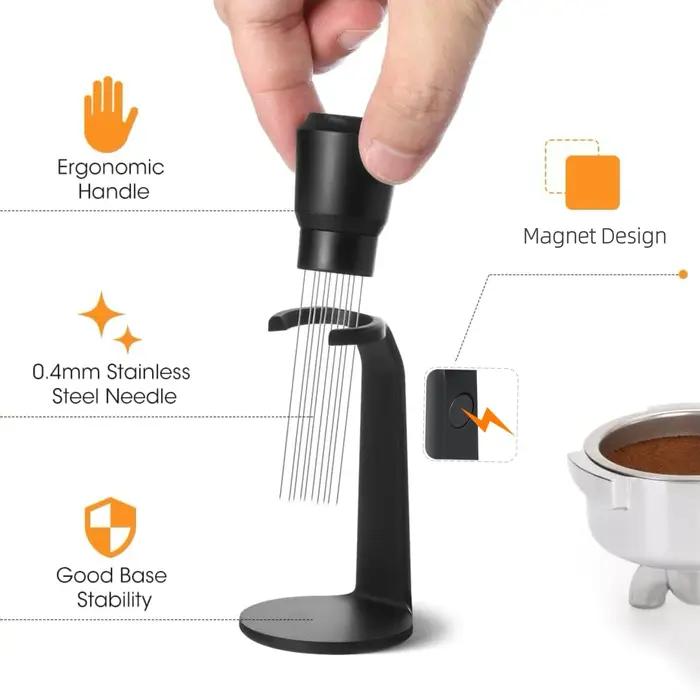 Outil magnétique WDT pour expresso, outil de distribution d'expresso, accessoires pour expresso pour Breville Ninja Luxe Cafe