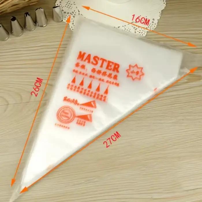 300 pièces de grands sacs à pâtisserie jetables