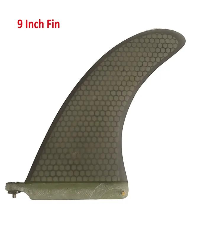 Aileron de Surf en fibre de verre, 7/8/9/10 pouces, nid d'abeille, pour planche de Surf, Longboard, accessoires de Sport aquatique
