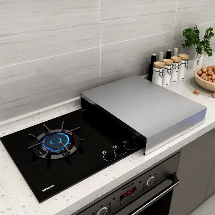 Couvercle de cuisinière en acier inoxydable