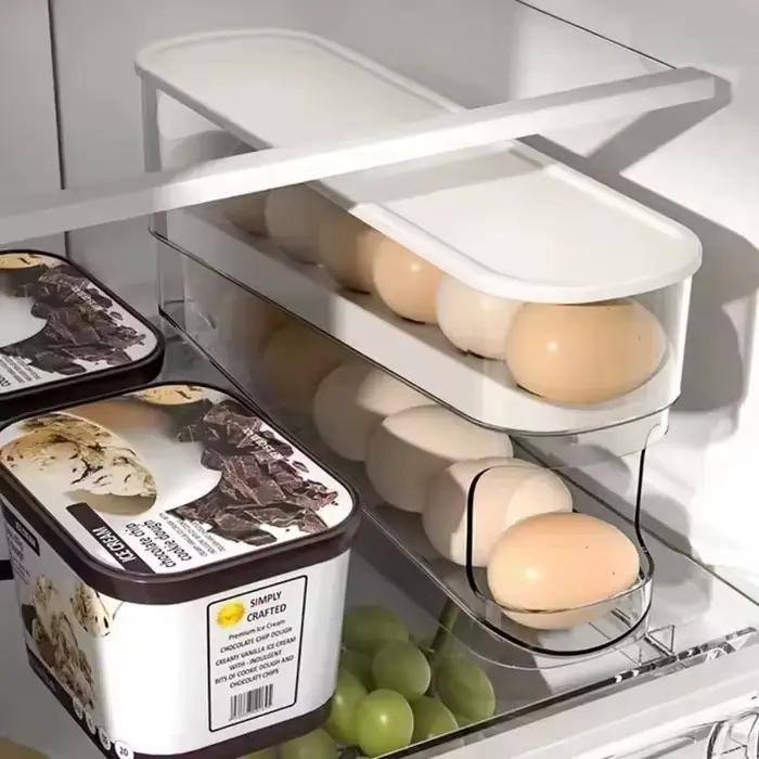 Distributeur d'œufs, adapté au réfrigérateur