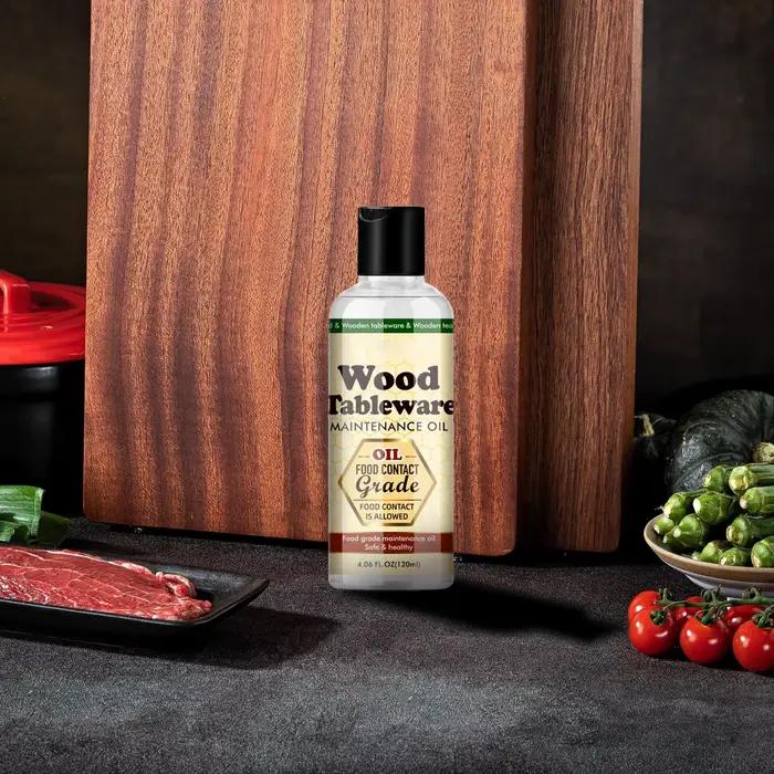 Huile d'entretien pour planches à découper en bois 120 ml