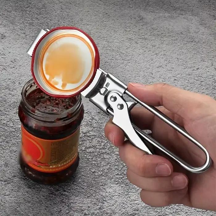 Outil multifonctionnel en acier inoxydable pour ouvrir bouteilles et canettes multifonction durable et élégant pour la maison et les occasions spéciales