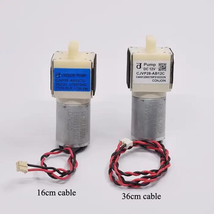 CONJOIN CJVP28 28mm petite pompe à vide-400mmHg DC 6V-12V Micro 370 moteur pompe à eau d'aspiration auto-amorçante pour Machine de nettoyage