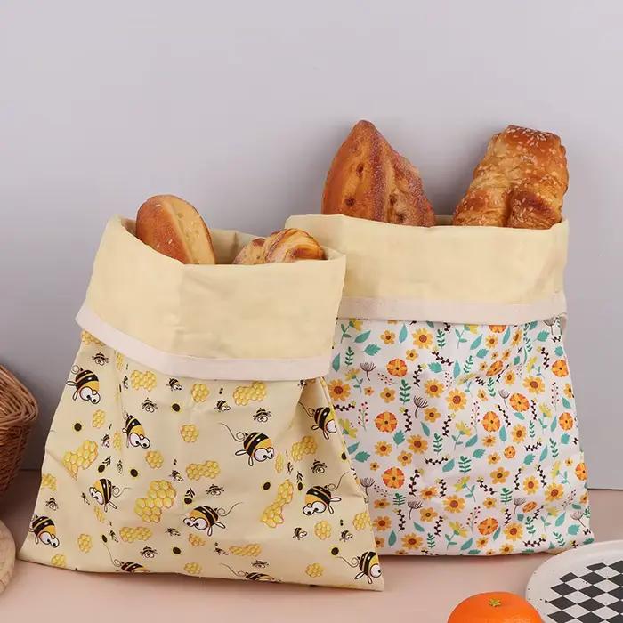 Sacs de stockage des aliments écologiques pour pain fait maison