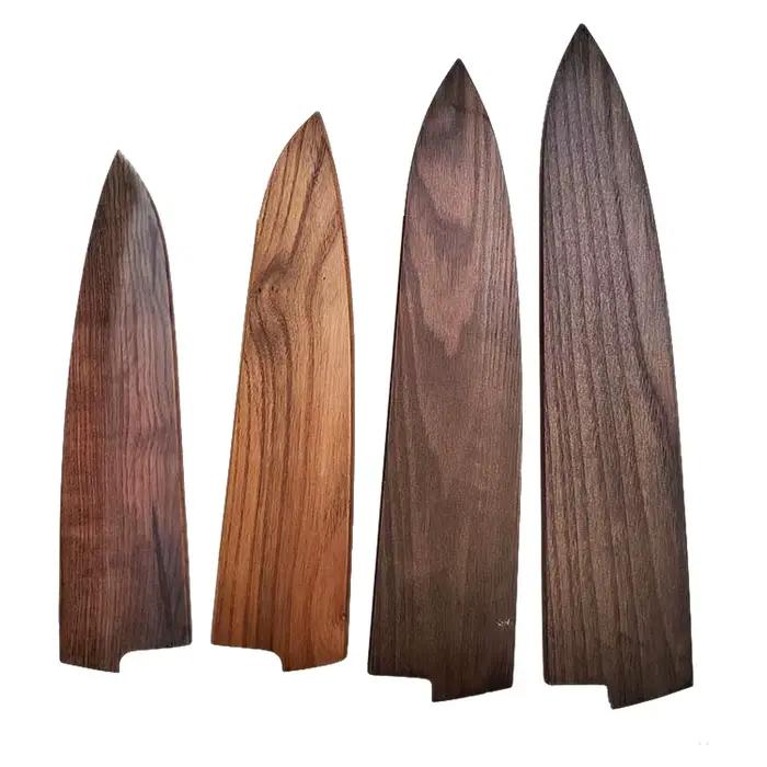Étui à couteau en bois multifonction, étui de protection pour couteau de poche, style japonais, protection de lame, gadgets de cuisine