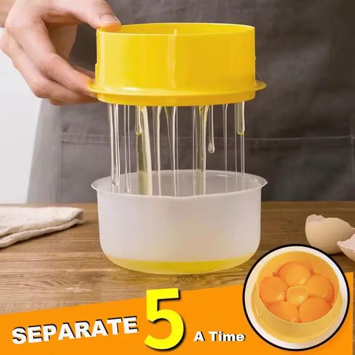 Séparateur de jaune d'œuf blanc d'œuf et Gadgets de cuisine transparents