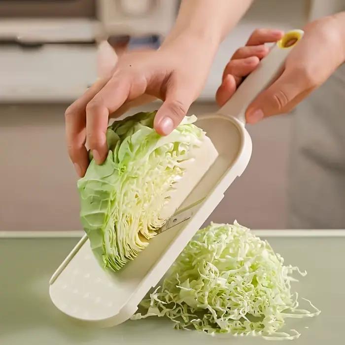 Râpe à chou, oignons, concombres, pommes de terre, grattage au chou pour la coupe de salade, outil de tranchage et de déchiquetage Ultra-fin, outil de cuisine