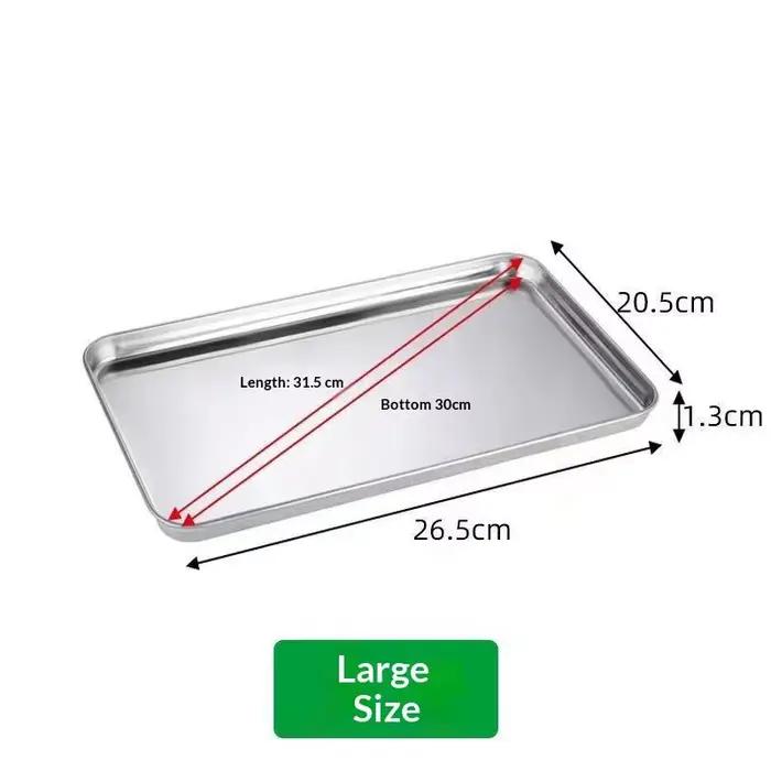 Plateau rectangulaire en plastique vibrant pour buffets commerciaux et fêtes familiales multicolore robuste et facile à entretenir pour servir du riz et des nouilles