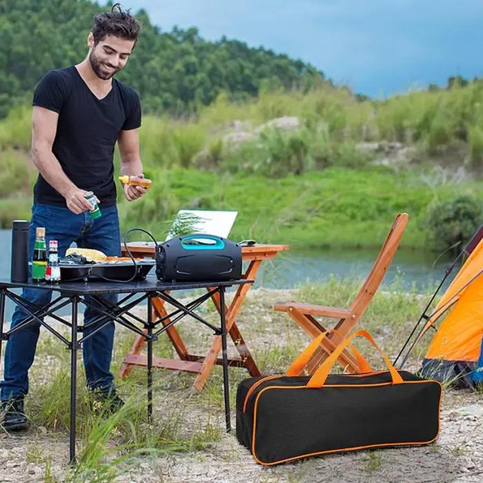 Sac de transport de gril, sac à ustensiles de gril, vêtements de voiture durables, mallette de rangement pratique, organisateur d'accessoires de Barbecue, sac de rangement d'outils