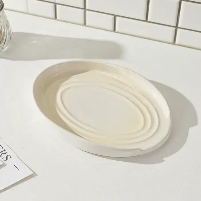 Support de couvercle de Pot en céramique, porte-cuillère, étagère de rangement de cuisine, porte-cuillère, étagère de rangement de comptoir de cuisine