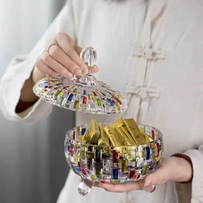 Pot de stockage des aliments en verre