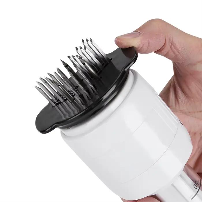 Injecteur de aménagée ade de viande, attendrisseur de viande, seringue à saveur de steaks, outil de cuisine