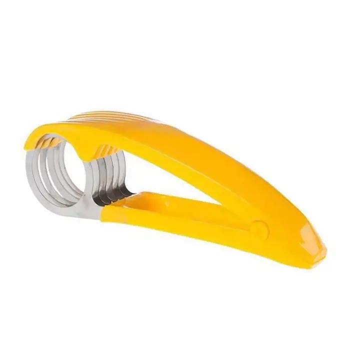 Jambon banane trancheuse Cutter outils de cuisine écologiques en plastique légumes fruits trancheuses coupe concombre