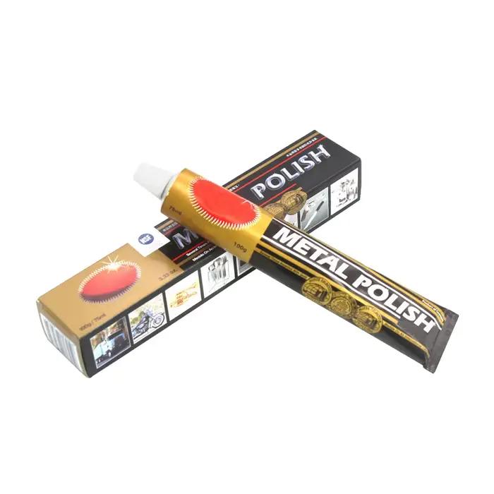 Cire de polissage pour machine à polir 100g/50g, pâte de polissage pour montres en acier inoxydable, éliminateur de rouille pour métaux, effet miroir