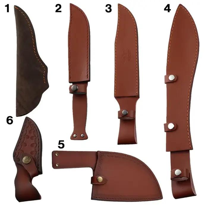 Étui de gaine de couteau en cuir de haute qualité, support de gaine pour camping en plein air, étui de lampe de poche, couteau pliable, étui à boucle de ceinture pour outils