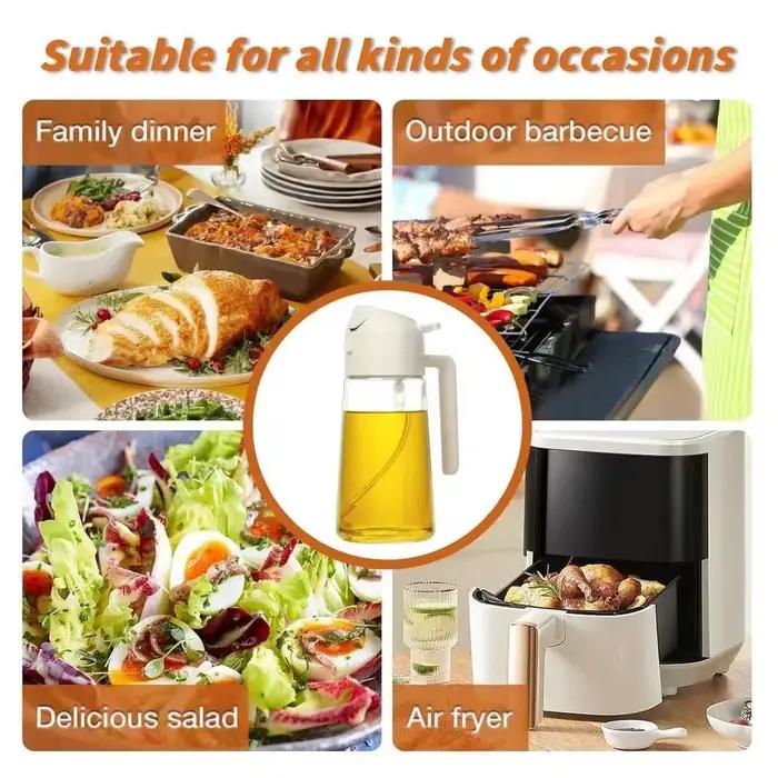 Bouteille distributrice d'huile d'olive 16oz pour la cuisine