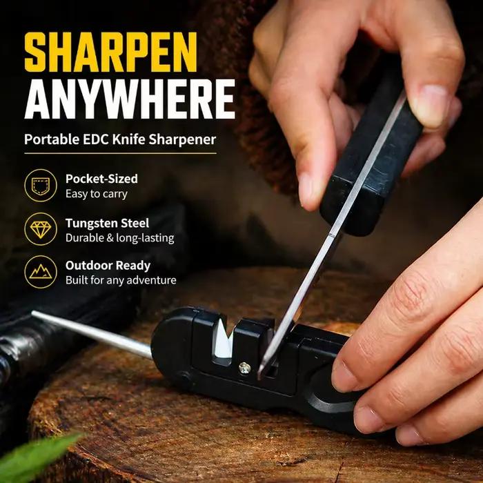 Outil d'affûtage portable de poche EDC