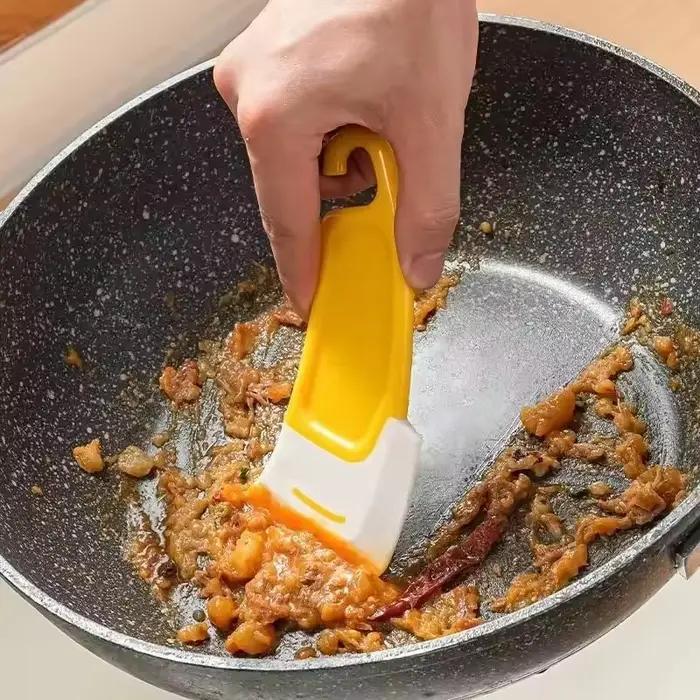 Spatule grattoir de cuisine, lame souple, couteau de nettoyage, brosse, poêle sale, Pot, plats, outils de cuisine, outil de cuisson, Gadget de cuisine, 1 à 10 pièces