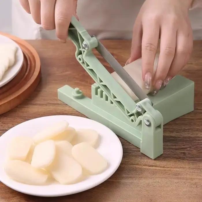 Couteau spécial pour trancher des gâteaux de riz en acier inoxydable