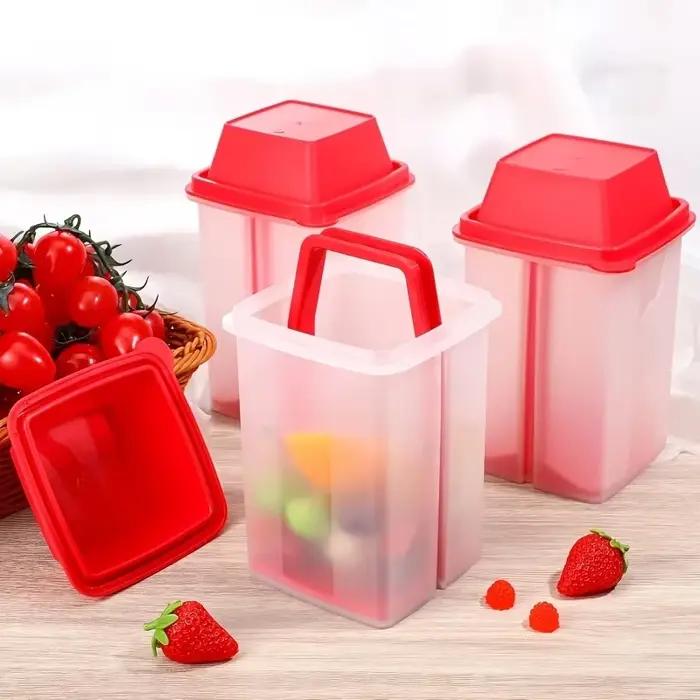 Pot de cornichons réutilisable polyvalent avec passoire