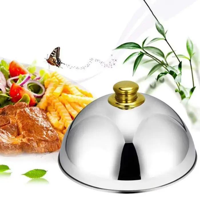 Everche-Couverture alimentaire en acier inoxydable