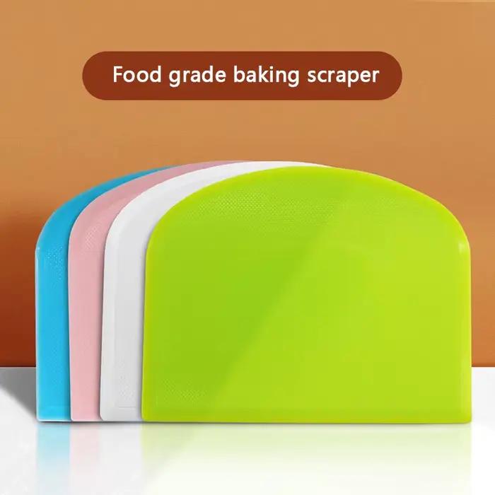 Spatule pour gâteau à la crème, couteau à pâte, coupe-poupée, grattoir à pâte, décoration, bord lisse, outils de cuisson