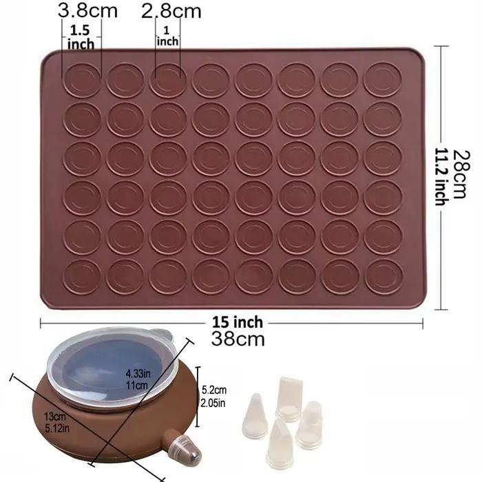 Kit de macarons, tapis en Silicone
