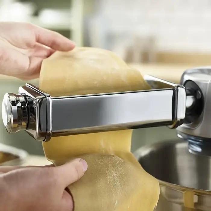 Accessoire à nouilles en acier inoxydable SUS304 pour Kenwood, rouleau à pâtes Lasagne, coupe-fettuccine, coupe-spaghetti, adaptateur pour Kenwood