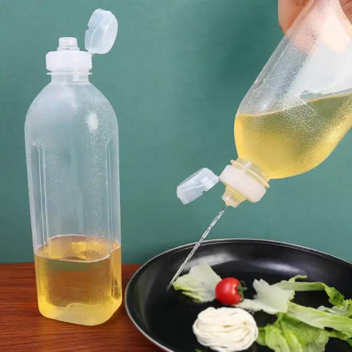 Bouteilles d'Assaisonnement Multifonctionnelles en PP de 1000ml Rouge Noir Vert Pour Cuisine Occasions Spéciales