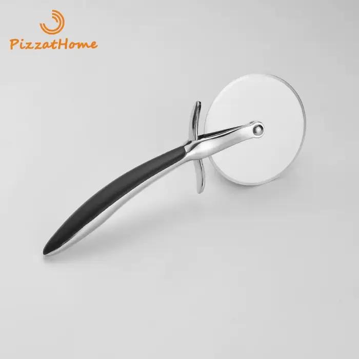 Pizza – coupe-Pizza en alliage de Zinc, couteau à Pizza à rotation douce, roue de tranchage, couteau rond, coupe-pâtes avec poignée, outils de cuisson