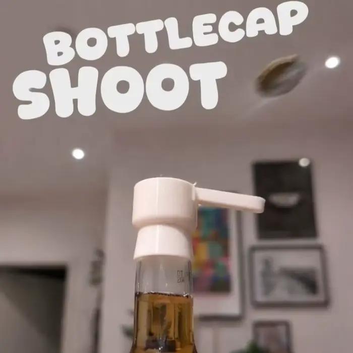 Ouvre-bouteille lanceur amusant et créatif – Gadget cool pour fêtes à la maison et bars – Cadeaux uniques et originaux