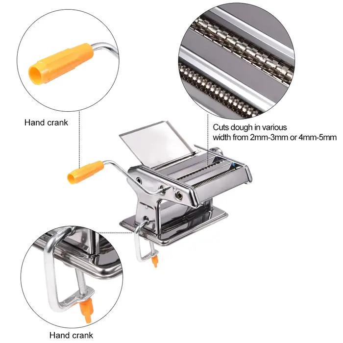 Nrelecexecutive-Machine à pâtes, Machine à découper les pâtes pour la cuisine, la maison, le magasin de restauration rapide, le restaurant
