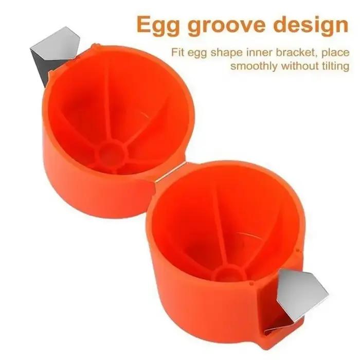 Nouveaux outils d'ouverture de coquille d'oeufs portables pour les œufs crus séparateur multifonctionnel de disjoncteur d'oeufs pour la cuisine Gadgets de cuisine de Camping