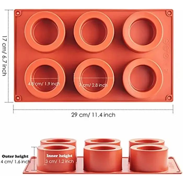 Moule à gâteau rond en Silicone